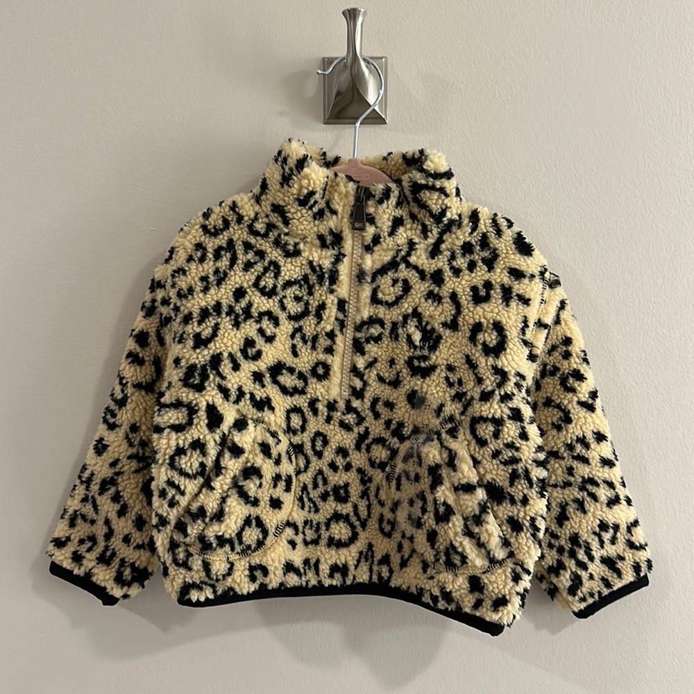 Ralph Lauren Leopard Print Fleece (Toddler & Big Kids)